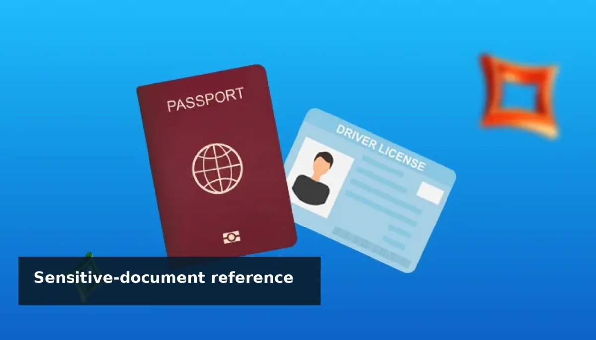 Illustration of passport and driving-licence documents discussed in account-verification guides